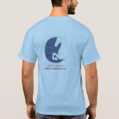 色で"コルクのようなR及びR " Tシャツ (裏面)