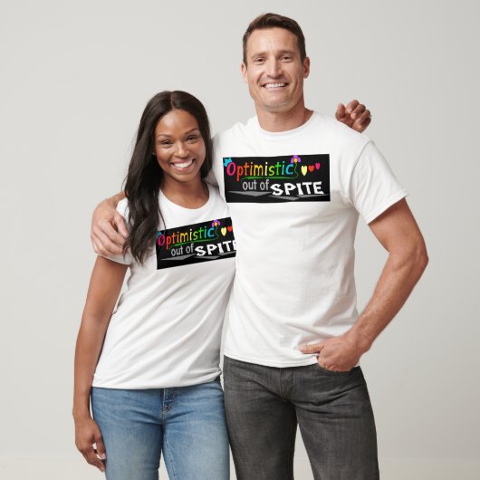 色で"楽観的" Tシャツ (ユニセックス)