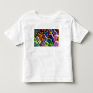 色とりどりのサリーを着た女性たちが集まる トドラーTシャツ