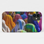 色とりどりのサリーを着た女性たちが集まる Case-Mate iPhoneケース (裏面(横))