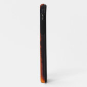 色とりどりの地平線に沈む太陽の球体 Case-Mate iPhoneケース (裏面/左)