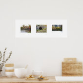 色とりどりの橋 ポスター (キッチン)