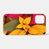 色とりどりの紅葉　植物デザイン Case-Mate iPhoneケース (裏面 (横))