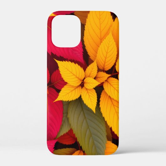 色とりどりの紅葉　植物デザイン Case-Mate iPhoneケース (裏面)