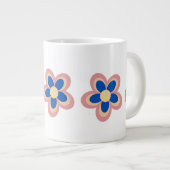 色とりどりの花 ジャンボコーヒーマグカップ (正面右)