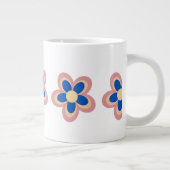 色とりどりの花 ジャンボコーヒーマグカップ (右)