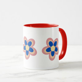 色とりどりの花 マグカップ
