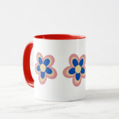 色とりどりの花 マグカップ (正面左)