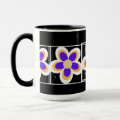 色とりどりの花 マグカップ (左)