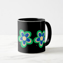 色とりどりの花 マグカップ
