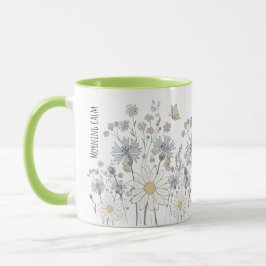 色とりどりの野の花 マグカップ