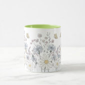 色とりどりの野の花 マグカップ (中央)
