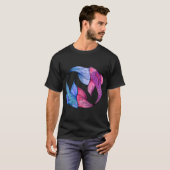 色とりどりの鯉 Tシャツ (正面フル)