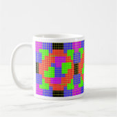 色と図形 コーヒーマグカップ (左)