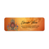 色と型枠の調和 ラベル (正面)