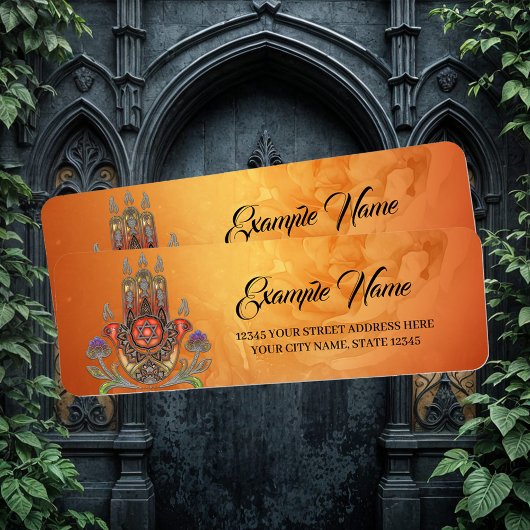 色と型枠の調和 ラベル