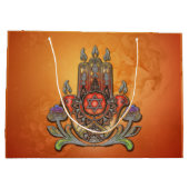 色と型枠の調和 ラージペーパーバッグ (裏面)