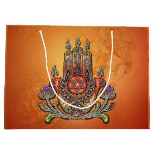 色と型枠の調和 ラージペーパーバッグ (裏面)