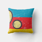 色と形 クッション (裏面)