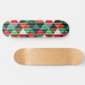 色と手のひらが多い非対称の形状  スケートボード (横)