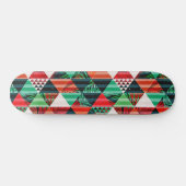 色と手のひらが多い非対称の形状  スケートボード (横)