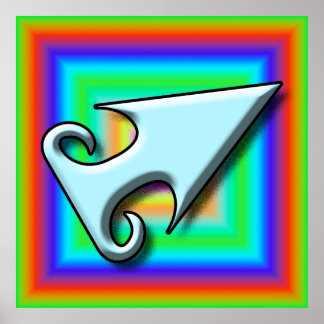 色と方向 ポスター