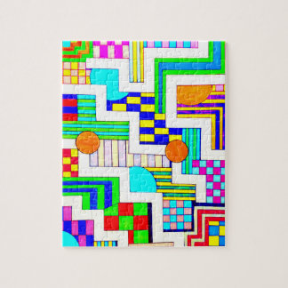 色と空白 ジグソーパズル