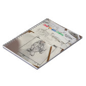 色とMe Bassie ノートブック (左側)