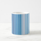 色による地球温暖化のコーヒー・マグ コーヒーマグカップ (中央)