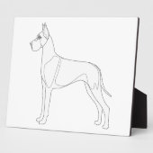 色に対応した大きなダン フォトプラーク (側面)