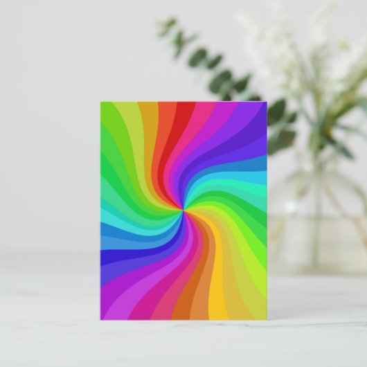 色ねじれ ポストカード (スタンド正面)