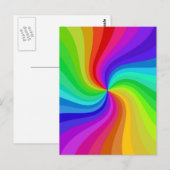 色ねじれ ポストカード (正面/裏面)