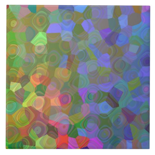 色のお祝い タイル (正面)