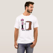 色のご機嫌な人、 Tシャツ (正面フル)