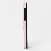 色のしぶきのオレンジ Case-Mate iPhoneケース (裏面/左)