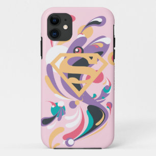 色のしぶきのオレンジ iPhone 11 ケース