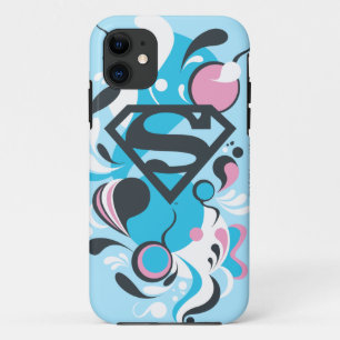 色のしぶきの青 iPhone 11 ケース