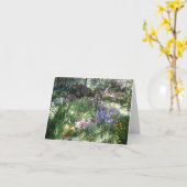 色のしぶき カード (黄色い花)