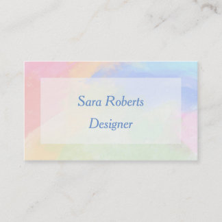 色のしぶき 名刺