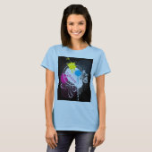色のしぶき Tシャツ (正面フル)
