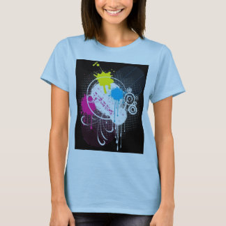 色のしぶき Tシャツ