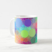 色のすべること コーヒーマグカップ (正面左)