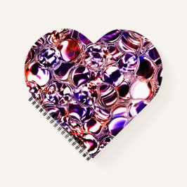 色のついたガラスや石の大切血か？ ノートブック