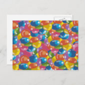 色のついたキャンディー ポストカード (正面/裏面)