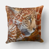 色のついたヒョウ クッション (裏面)