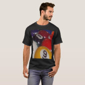 色のついた伝統的玉は八つ。 Tシャツ (正面フル)