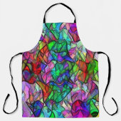 色のついた幌布に隠されたクロスコップ エプロン (正面)