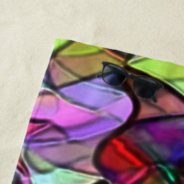 色のついた幌布に隠されたクロスコップ ビーチタオル