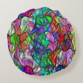 色のついた幌布に隠されたクロスコップ ラウンドクッション