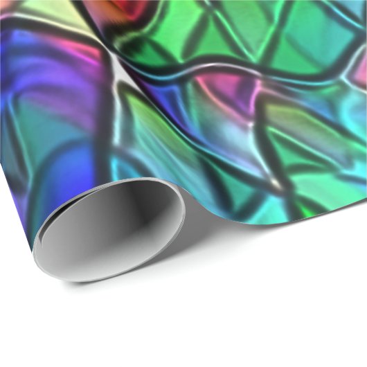 色のついた幌布に隠されたクロスコップ ラッピングペーパー (ロールコーナー)